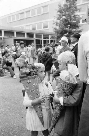 Einschulung der Erstkläßler in der Eichelgartenschule.