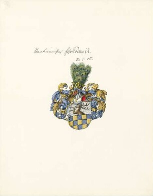Staatsminister Freiherr von Podewils