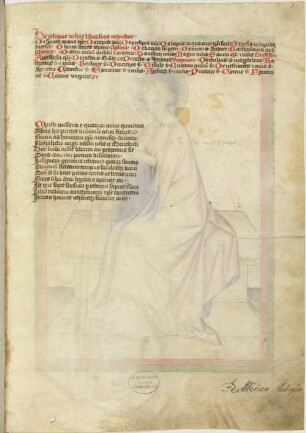 Mettener Armenbibel (Biblia pauperum) - BSB Clm 8201