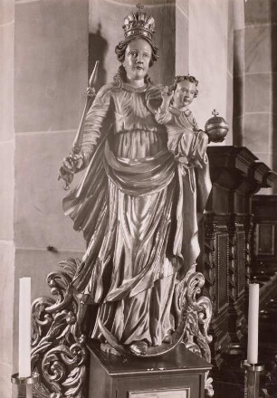 Madonna auf der Mondsichel