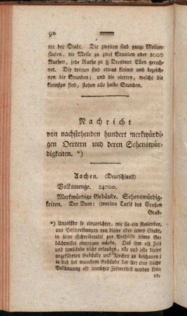 Aachen (Deutschland) - Dublin (Irrland)