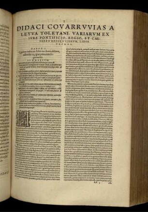 Didaci Covarrvvias a Leyva Toletani, variarvm ex ivre pontificio, regio, et caesareo resolvtionvm