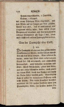 Von der Darmgicht oder Colik.