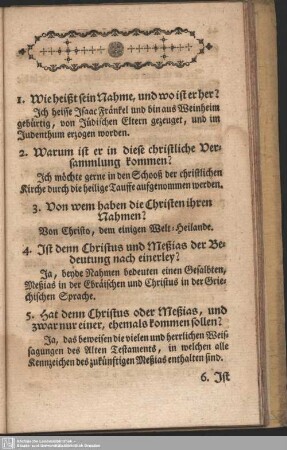 Glaubens-Bekenntniß