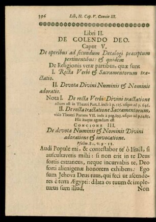 [Concio III.]