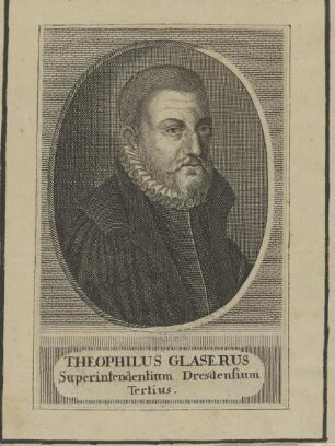 Bildnis des Theophilus Glaserus