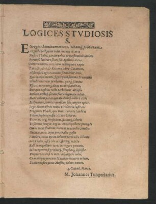 Logices Studiosis S.