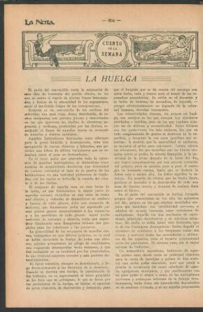 Cuento de la semana : La huelga