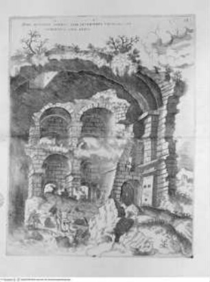 Discorsi sopra l'antichità di Roma., Tafel 18: Haec quosdam formies viae interiores Colossei ...