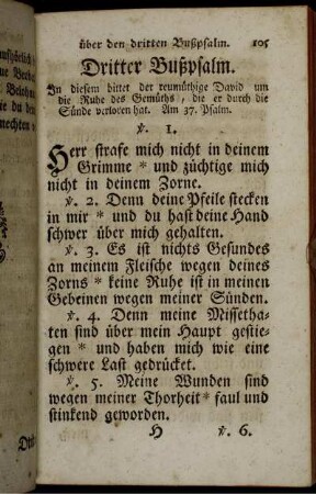 Dritter Bußpsalm.