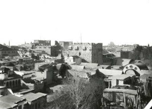 Syrien. Damaskus. Stadtkern mit Zitadelle, Februar 1918