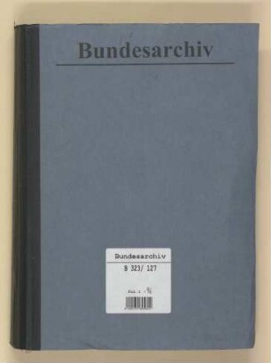 Einrichtung und Betrieb eines Depots zur Bergung von Kunstgütern im Salzbergwerk Alt-Aussee: Bd. 3