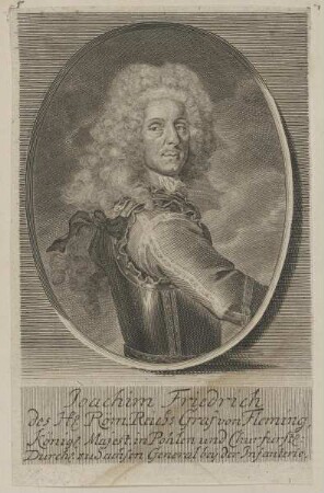 Bildnis des Joachim Friedrich von Fleming