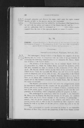 VI. Russische Antwort auf die vorausgehende Note
