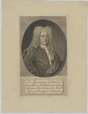 Bildnis des Jo. Georgius Estor