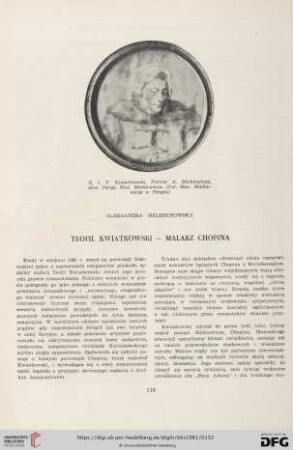 Teofil Kwiatkowski - malarz Chopina