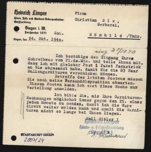 Limper, Heinrich