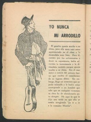 Yo nunca mi arrodillo