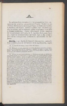 A. : [Capítulo incompleto, falta el resto del libro ]