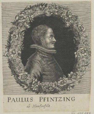 Bildnis des Paulus Pfintzing ab Hensenselt