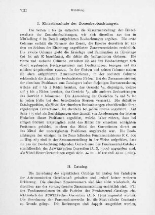 II. Catalog.