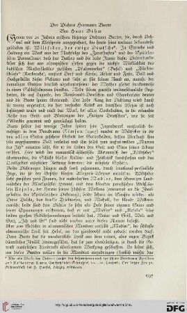 Der Dichter Hermann Burte