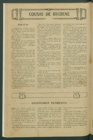 Cousas de hygiene : Curas de luz