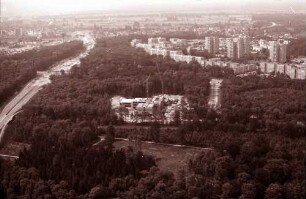 Freiburg: Baustelle, Diakonissenhaus, mit Landwasser