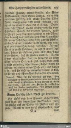 Wie Hirschwildpret zuzurichten