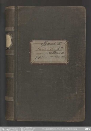 ... Protokollbuch der Administrationssitzungen der Dr. Senckenbergischen Stiftung: Bd. 2
