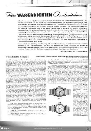 Wasserdichte Gehäuse