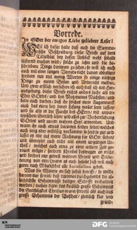 Der Geistlichen Correspondentz. Anderer Theil. In 12. Briefen bestehende.