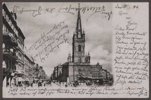 Ansichtskarte Jerusalemkirche in der Jerusalemer Straße