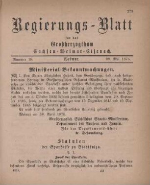 Nr. 18 : 28. Mai 1875