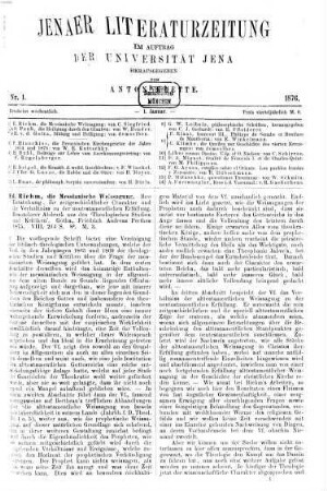 Jenaer Literaturzeitung. 3. 1876