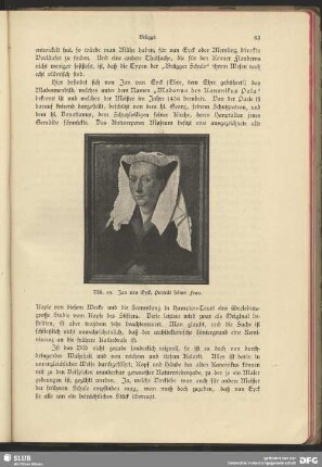 Porträt seiner Frau