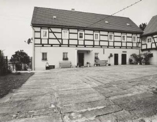 Bauernhof (ehem. Vierseithof) : Bauernhof (ehem. Vierseithof, 1. H. 19. Jh.). Wohnstallhaus