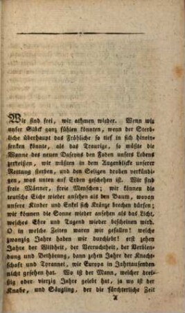 Ueber das Verhältniß Englands und Frankreichs zu Europa