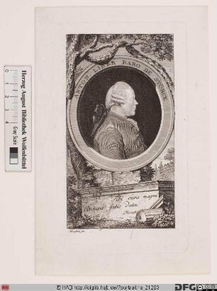 Bildnis Anton Störck (1775 Frhr. von)