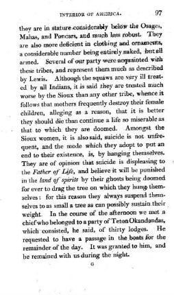 Character of the Sioux Indians
