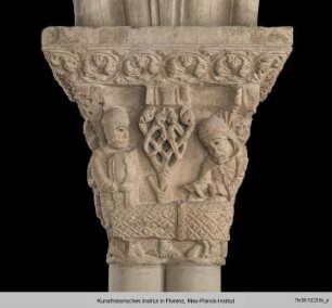 Kapitell mit Szenen von Ereignissen nach der Grablegung Christi - E07PP19