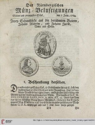 (Sieben und zwanzigstes Stueck, den 7. July - Dreysigstes Stueck, den 28. July)