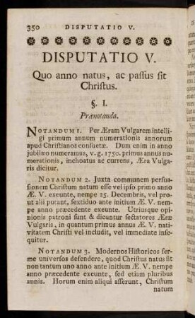 350-428, Disputatio V.