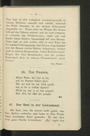 47. Der Esel in der Löwenhaut.