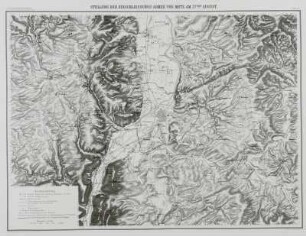 Stellung der Einschliessungs-Armee vor Metz am 27ten August, Plan 11 (1:50 000)