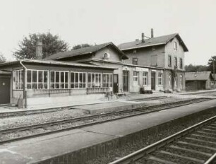Bahnhof, Schlettau