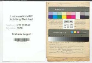 Entnazifizierung August Kortuem , geb. 31.12.1906 (Polizist)