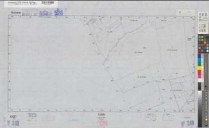 Altendorf (Froendenberg), Flurbereinigung Altendorf, Flur-(Rahmen)karte 0604 Altendorf Flur 1;2 Billmerich Flur 6;7