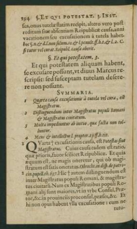 §. Et qui potestatem. 3.