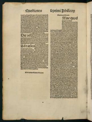75v-78v, Questiones septimi phisicorum Arestotelis